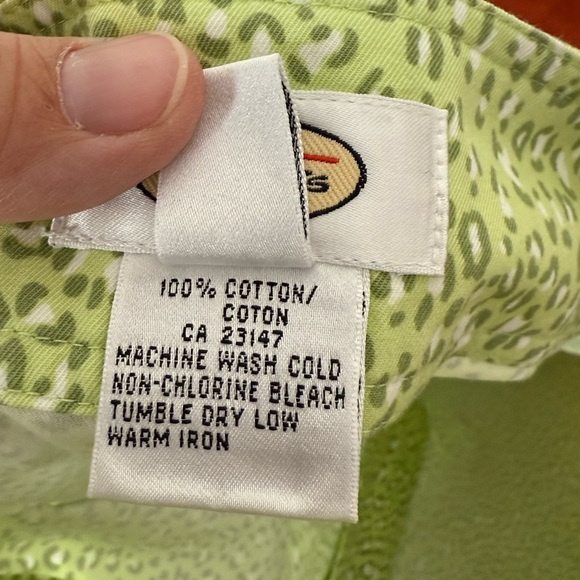 Talbots Women's Sz 12 Mini/Midi A-Line Zip Front Skirt - Picture 6 of 6